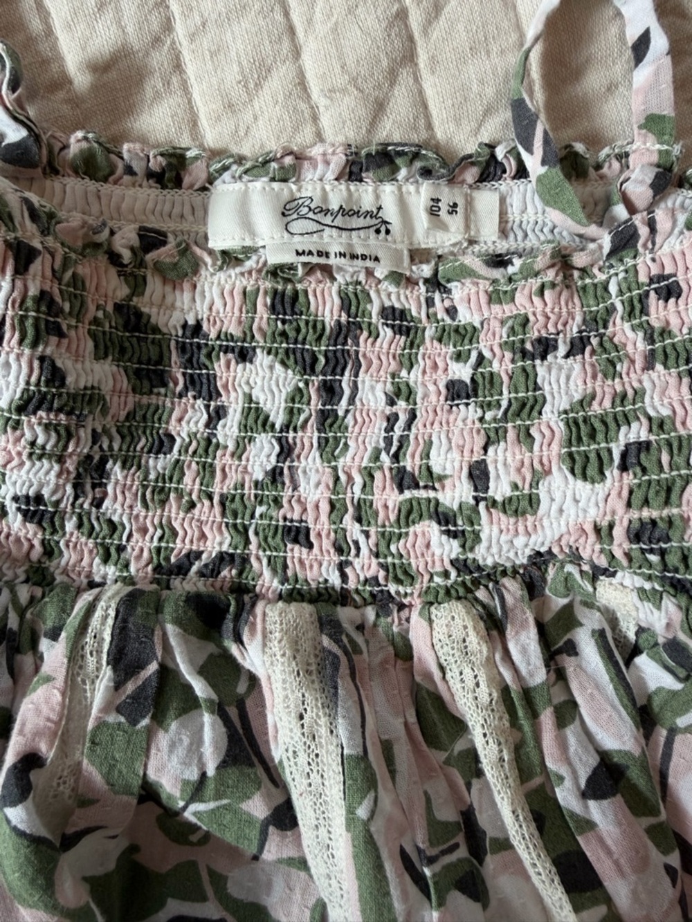 Bonpoint summer dress - Picture 3 of 4